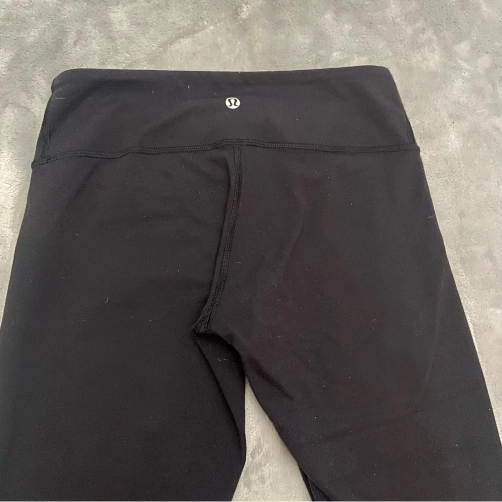 Lululemon Wunder Under Crop Solid Black 21350 - image 7
